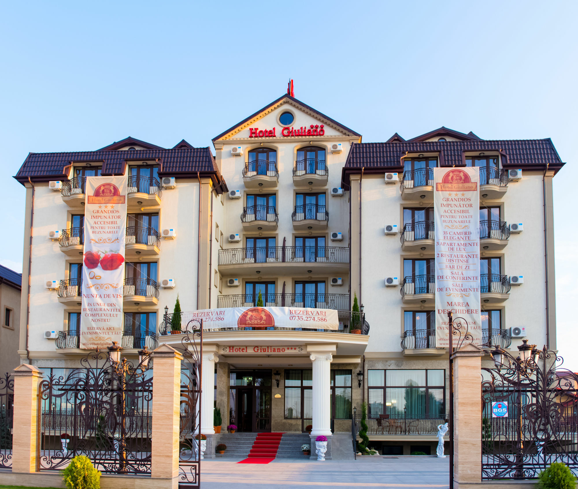 Hotel Giuliano Bragadiru ภายนอก รูปภาพ